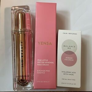 Skin Care Lot J LO Beauty, Yensa, Balance Me